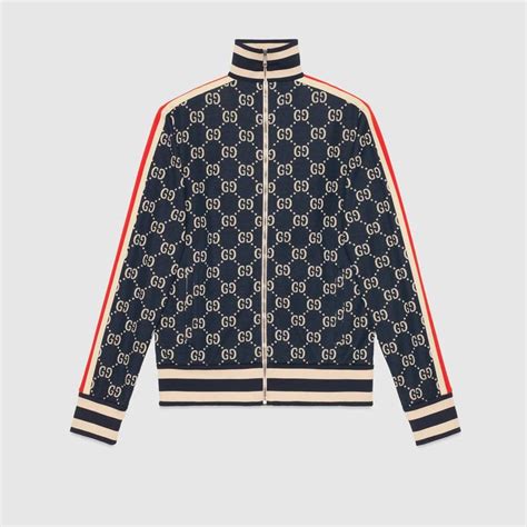 gucci men jacquard|gucci gg jacquard tracksuit.